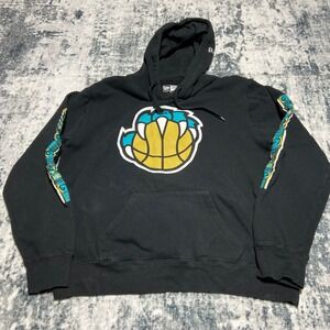 New Era Memphis Grizzlies Basketball Graphic Hoodie Sweatshirt Mens XL Black